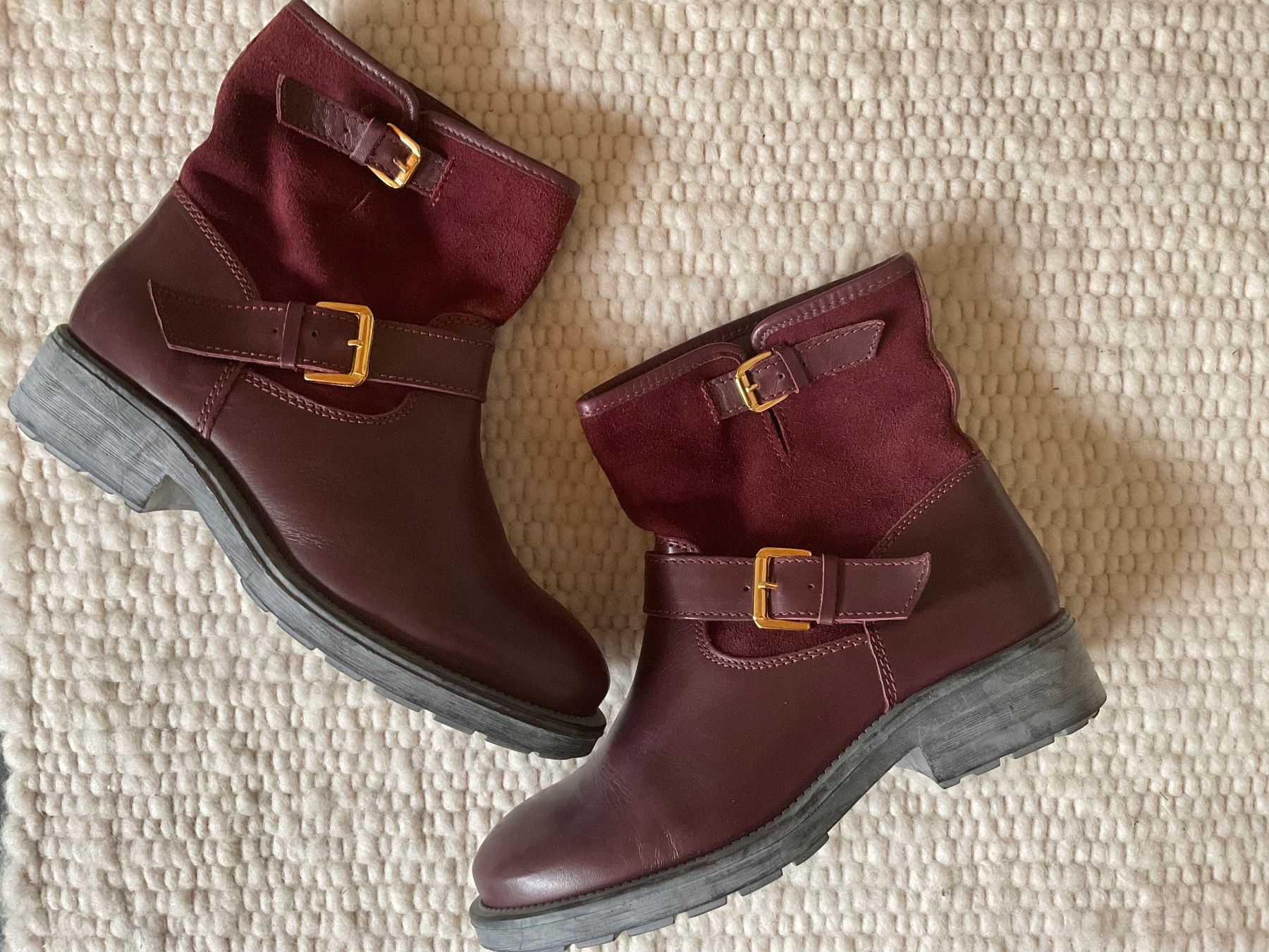 Navyboot Scarpe da donna: NAVYBOOT STIEFELETTE BORDEUX ECHT LEDER – Nuovo (secondo la descrizione) da Scuol venduto da Lotus2020