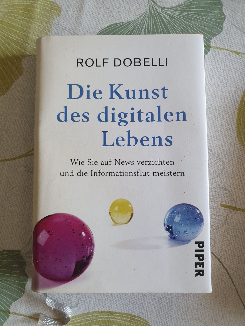 Livres: Rolf Dobelli Die Kunst des digitalen Lebens Buch – D'occasion à Winterthur par Natascha_1994