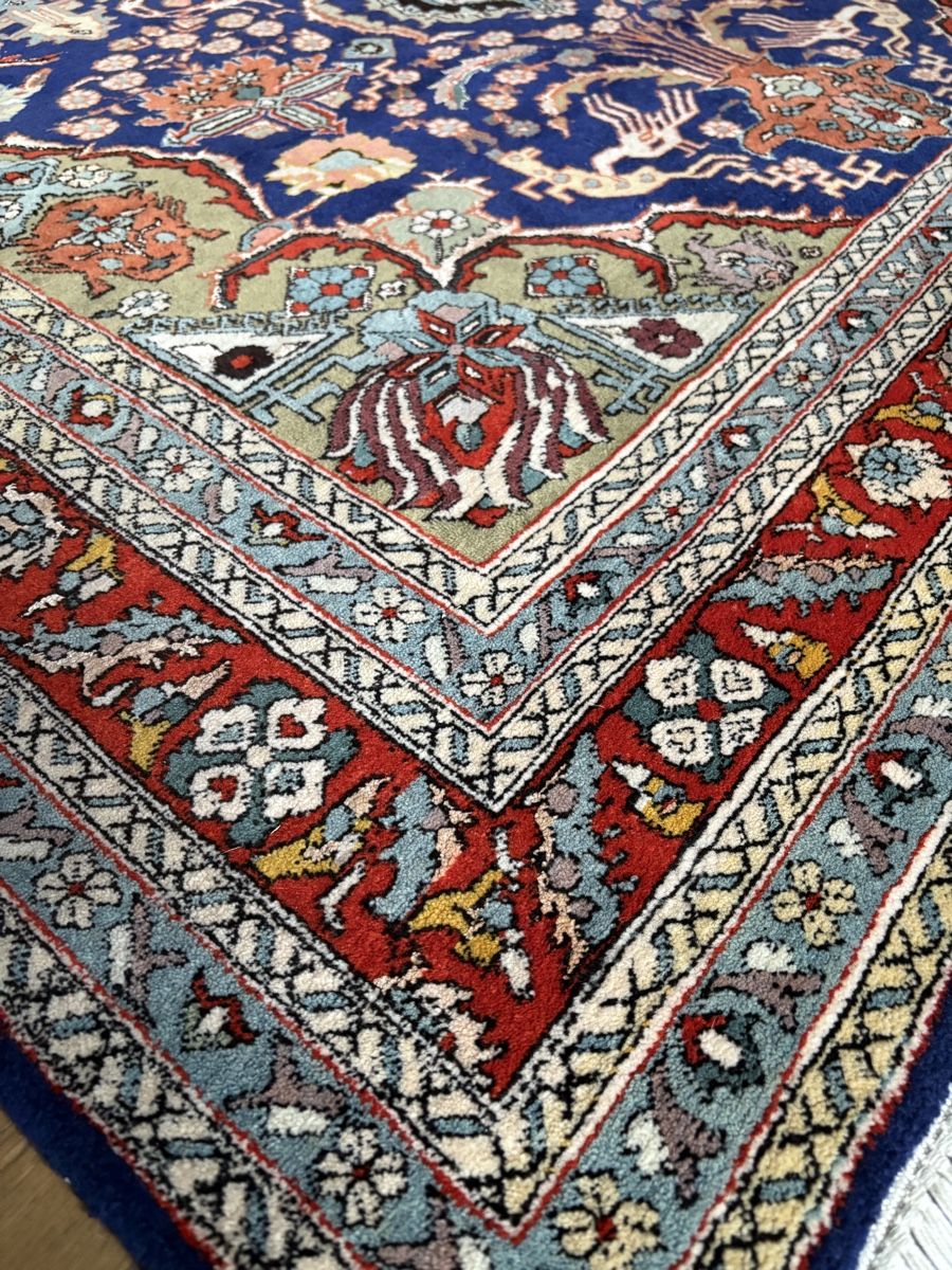 Tappeti: Makelloser Täbriz m. Seide - handgeknüpfter Perserteppich – Usato da Bennau venduto da Mayer_Carpets 6