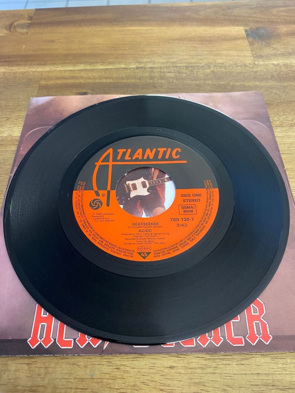 Schallplatten: AC/DC Heatseeker Vinyl Single – Gebraucht aus Belp von B7L0 3