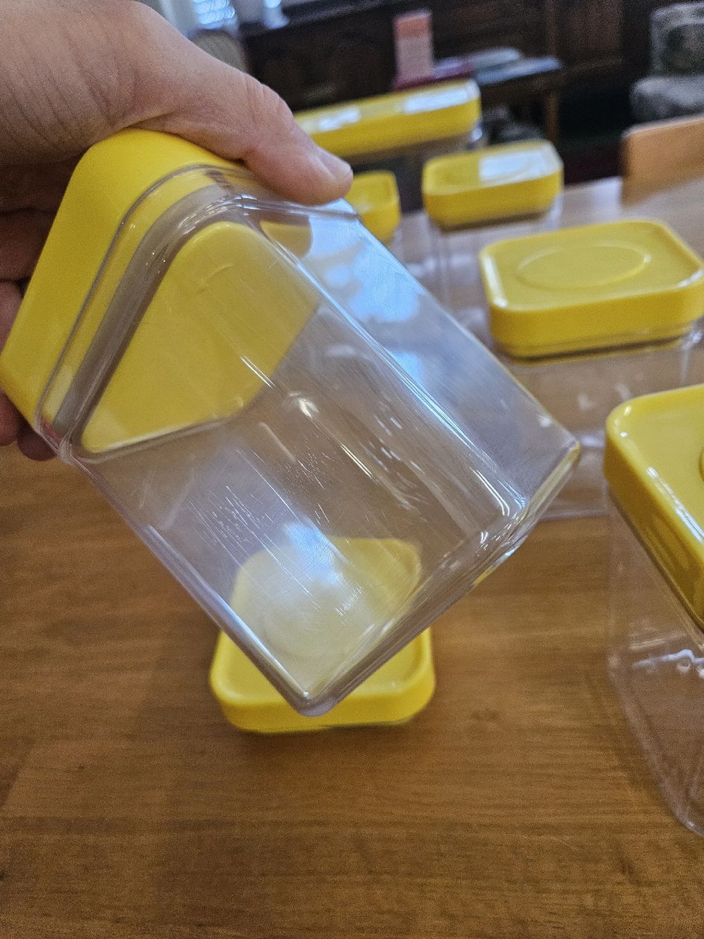 Oxo Contenitori & Simili: OXO Aufbewahrungsboxen gelb – Usato da Pratteln venduto da Cartonsducoeur_bl 3