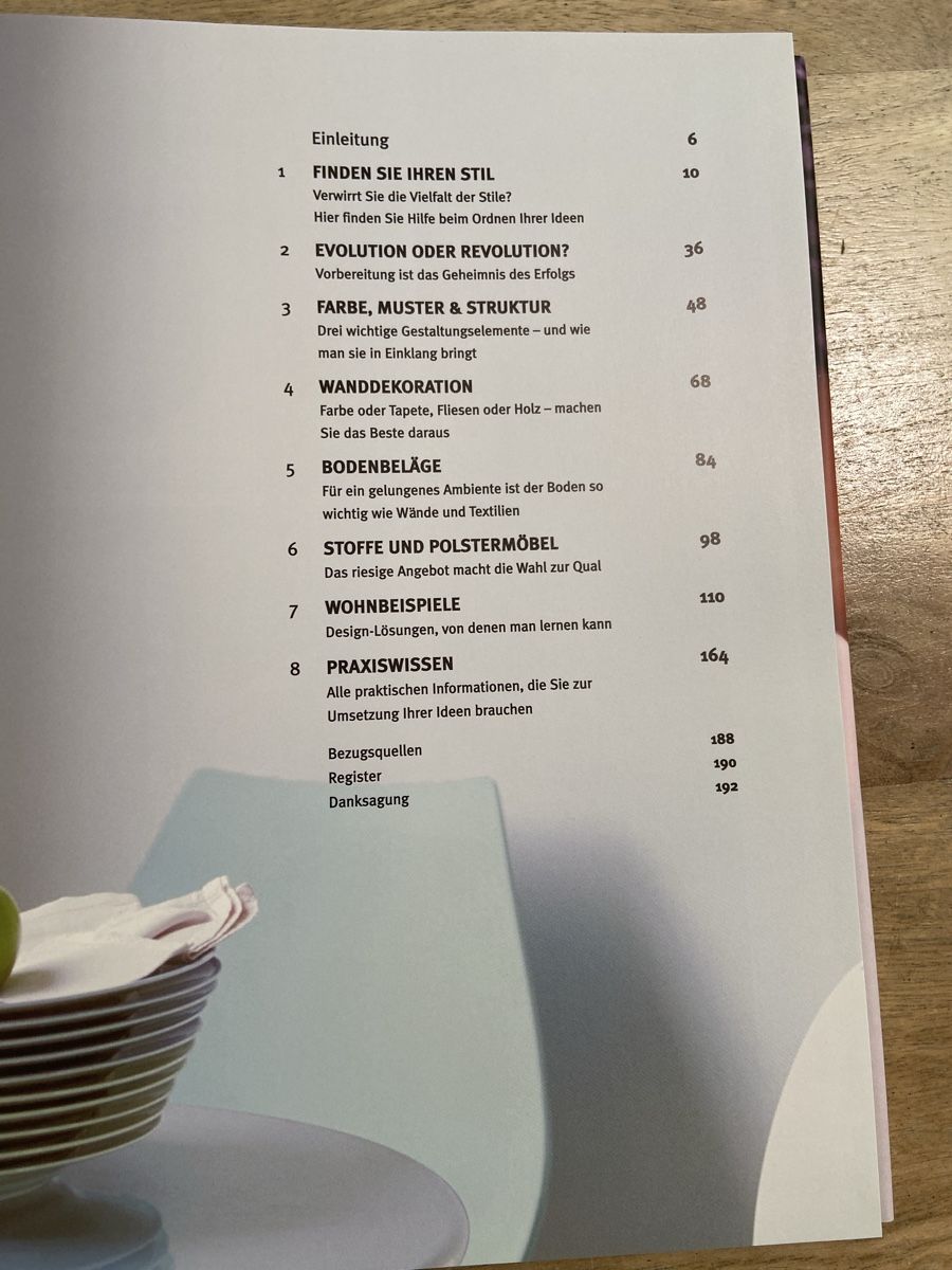 Libri: Homes & Gardens Wohnbuch Ratgeber Stil und Design – Nuovo (secondo la descrizione) da Luzern venduto da waterfront1 3