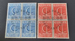 Viererblock mit Vollstempel Bern Ausgabetag