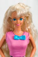 Barbie Puppe Jewel Glitter Dazzle 1994 & Kleid Schuhe Tasche