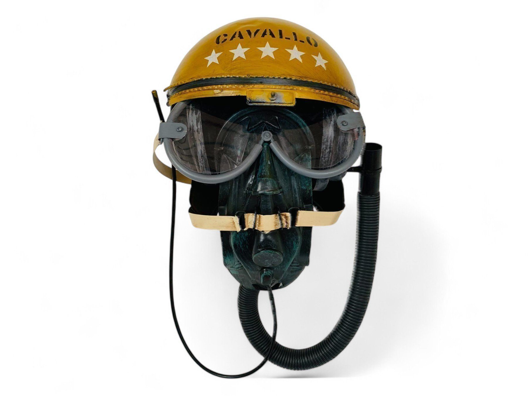 Statuette: Modellbau HANDMADE Pilotenhelm 37cm XXL – Nuovo e nell'imballaggio originale da Bergdietikon venduto da shopAgent 1