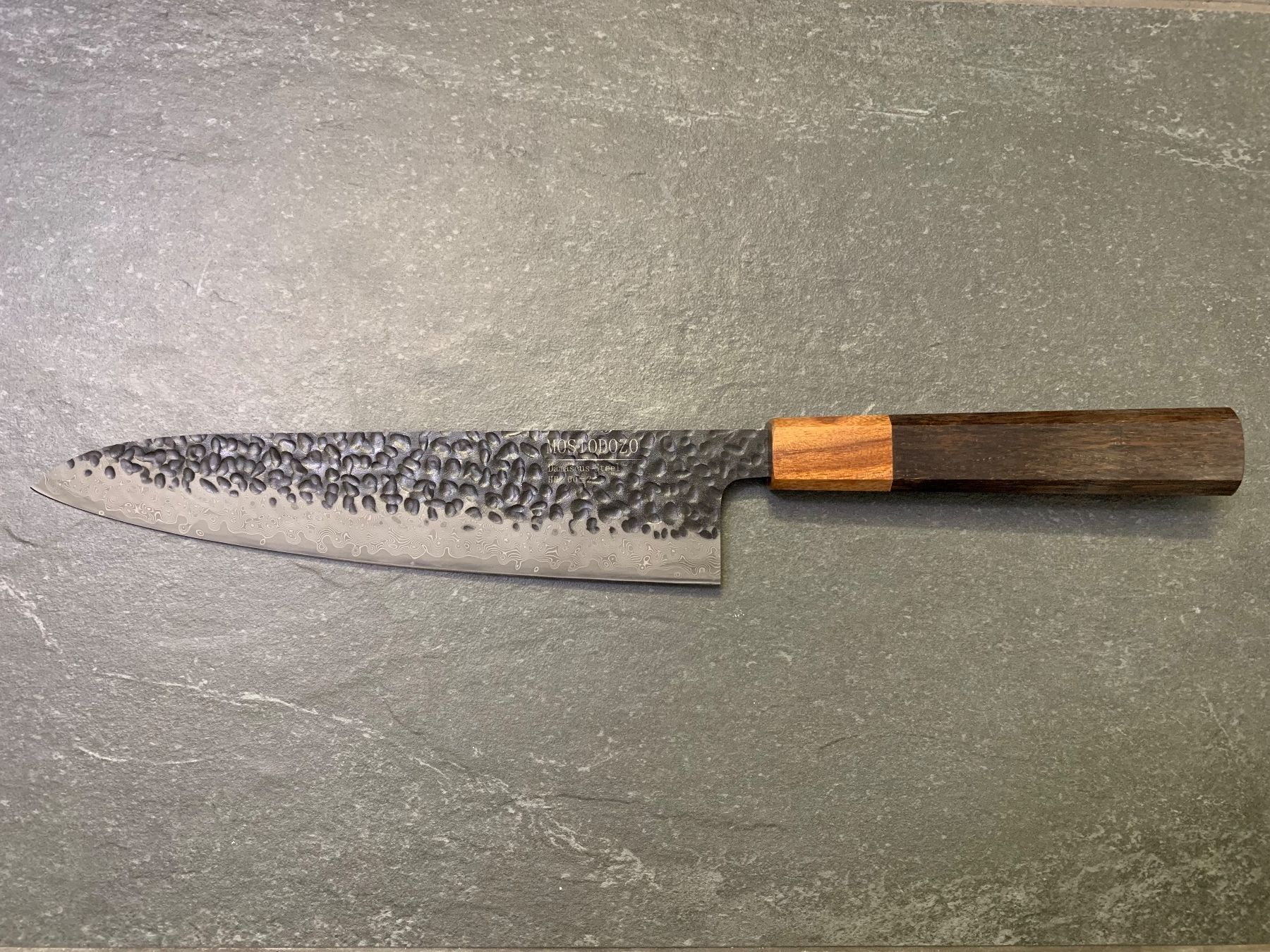 Coltelli da cucina: Japanisches Küchenmesser mit Holzgriff – Nuovo e nell'imballaggio originale da Aarburg venduto da 2..0 1