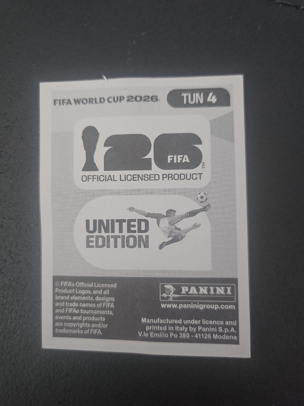 Panini Sammelbilder & Trading cards: panini TUN 4 – Neu (gemäss Beschreibung) aus Croy von sylvie1350 1