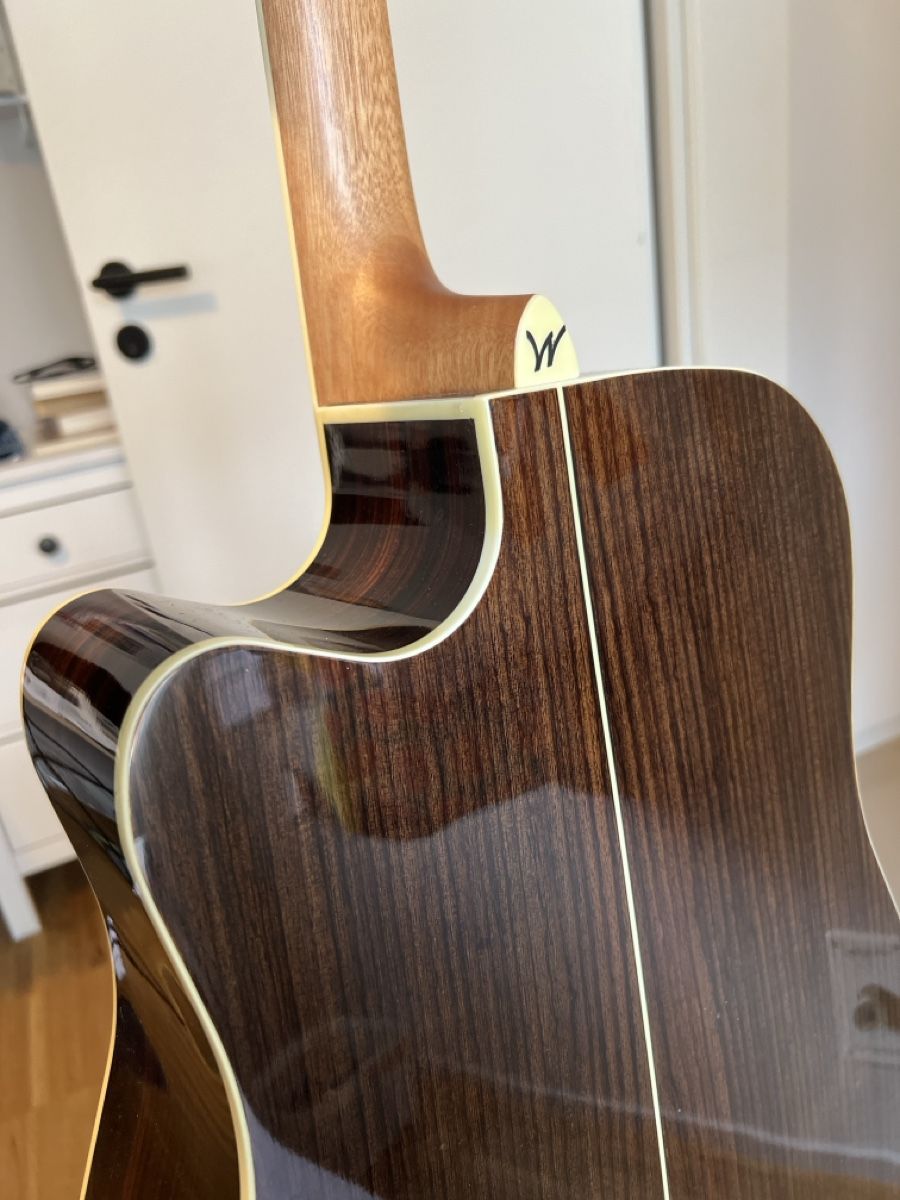 Washburn Strumenti musicali: Washburn Westerngitarre HD21SCE NAT – Usato da Jona venduto da lala410 3