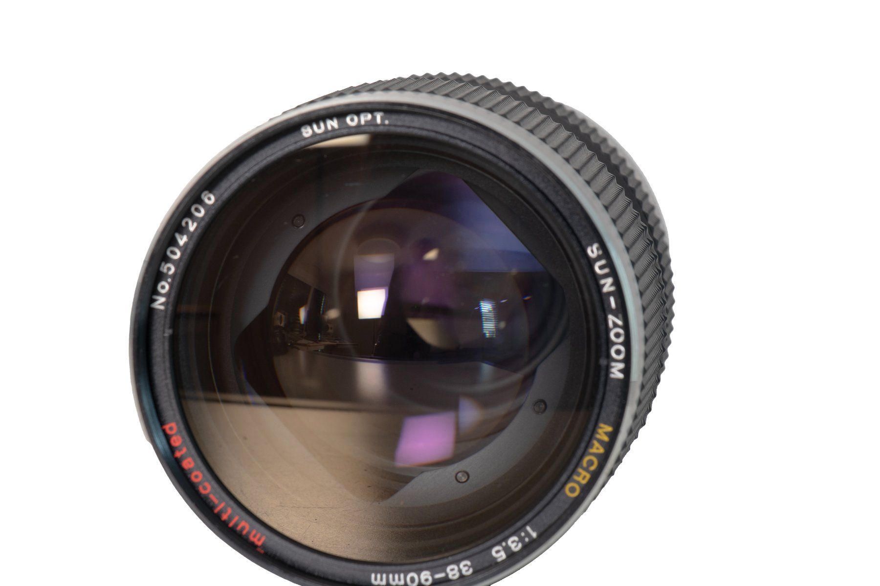 Obiettivi: Sun Opt Zoom 38-90mm 3.5 Konica Mount Objektiv – Usato da Emmen venduto da chromaton 2