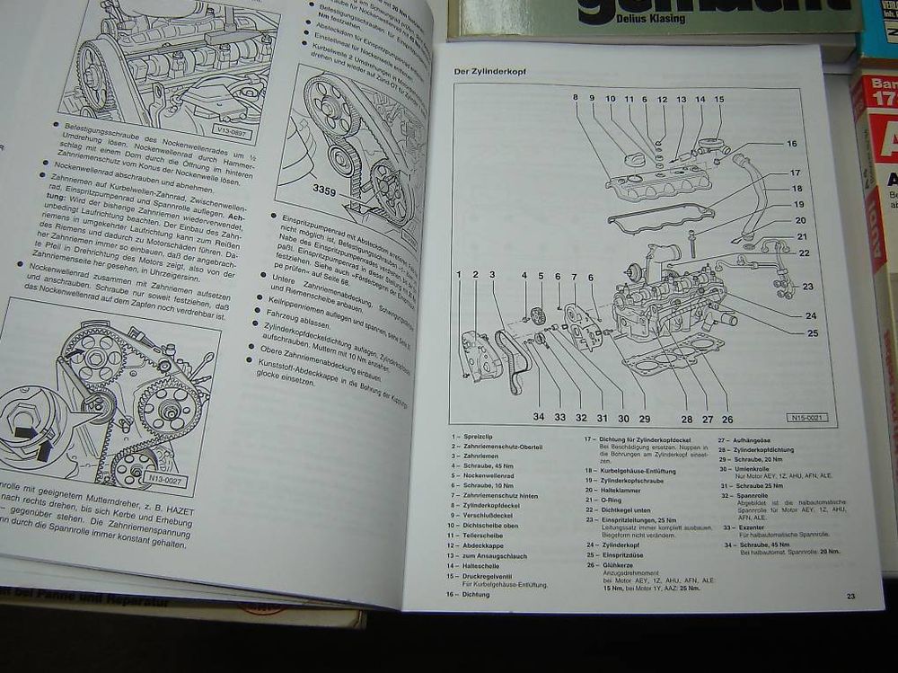 Libri: Auto Reparatur Bücher Dieter Korp/ Günter Petzold – Usato da Allenwinden venduto da Wm26 2