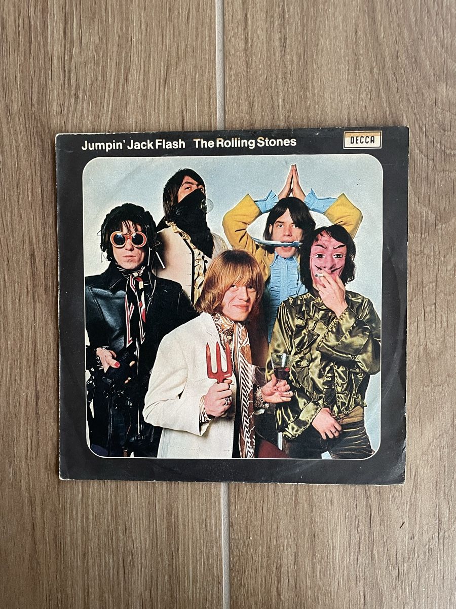 Dischi in vinile: Rolling Stones - 45 tours - Jumpin' Jack Flash – Usato da Lonay venduto da ju-71