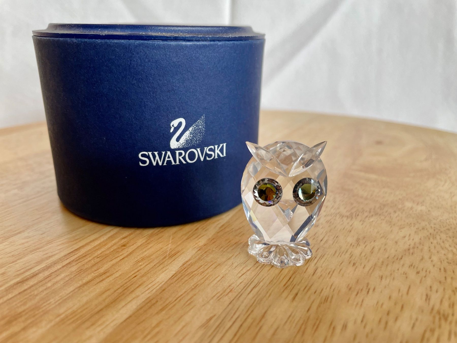 Swarovski Statuette: Swarovski Figur Eule Mini 010014 mit OVP – Nuovo (secondo la descrizione) da Zofingen venduto da Daves_Box