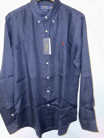 Polo Ralph Lauren Leinen Hemd Gr.L NEU