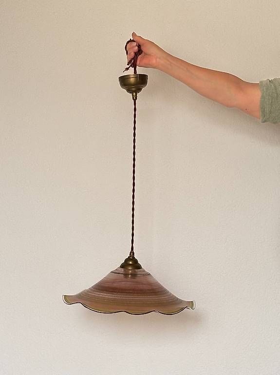 Lampade: BURRI GLAS Hängeleuchte – Nuovo (secondo la descrizione) da Berikon venduto da cordi55