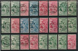 gutes Lot UPU 1900. gestempelt