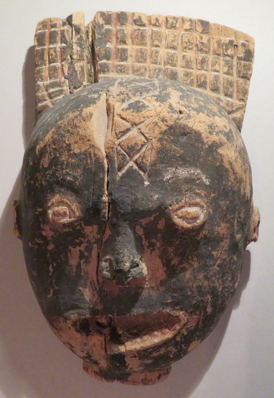 Internationale Kunst: Afrika: Mblo Portrait Maske, Holz 39cm hoch, 1930-70er-Jahre – Gebraucht aus Oberriet SG von Krishna111 5