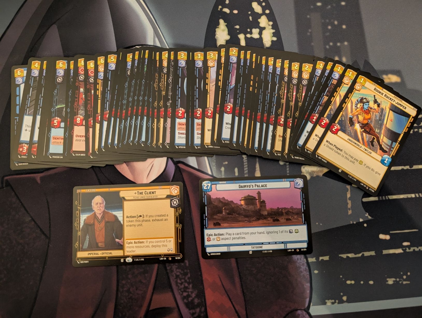 Giochi: Star Wars Unlimited Deck - The Client – Usato da Niederwangen BE venduto da Nimonsta 1