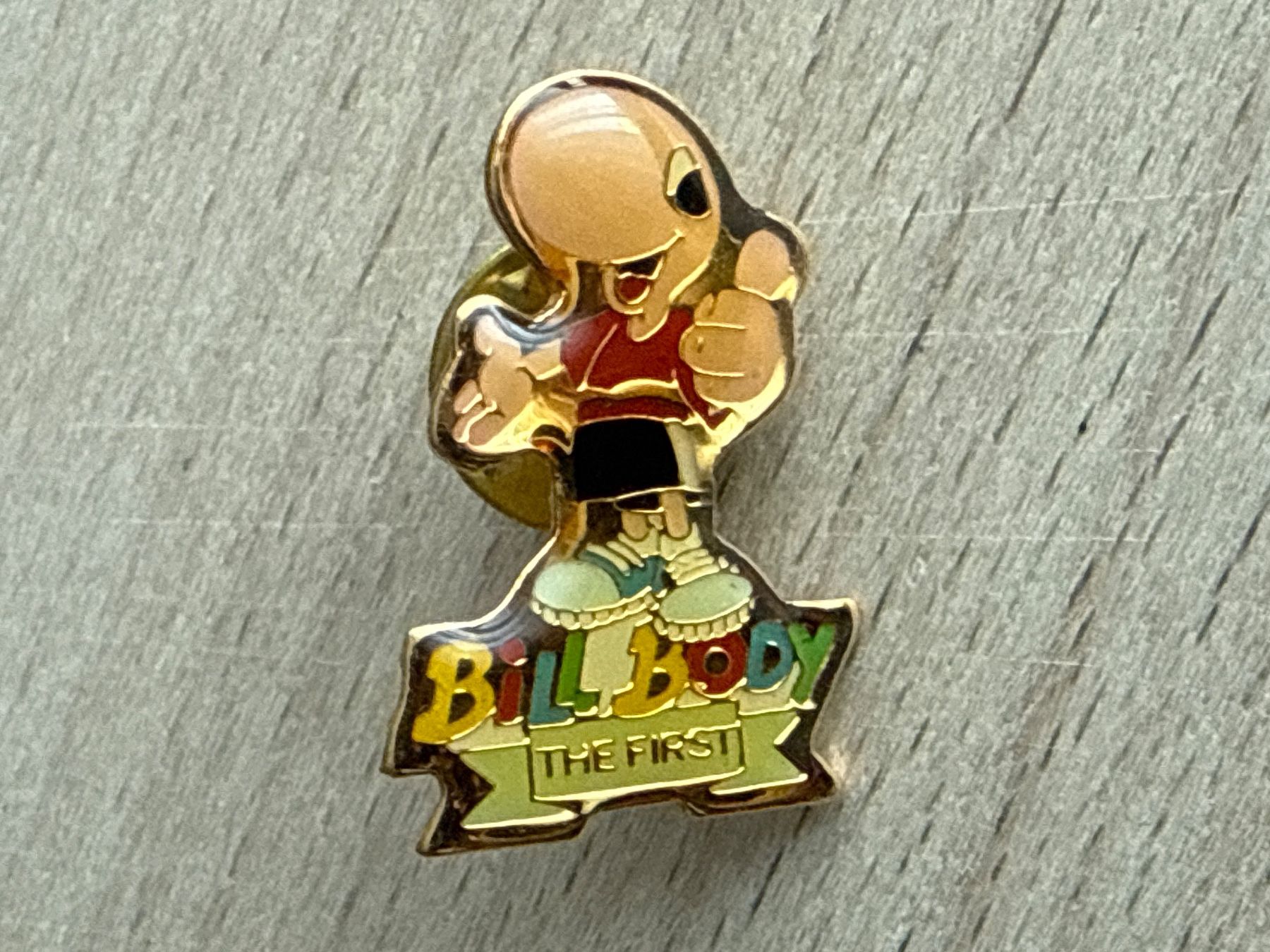 Plaquettes & Badges: Pin Bill Body The First – D'occasion à Glattbrugg par Schweigmatt