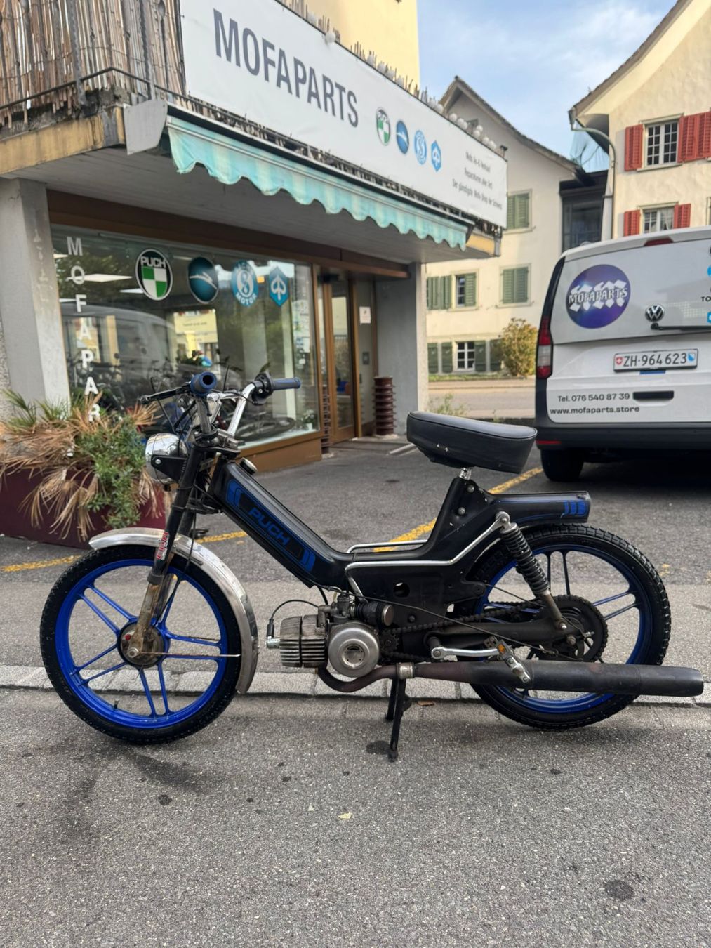Puch Ciclomotori: Puch Maxi S mit Ausweis – Usato da Schmerikon venduto da Mofaparts