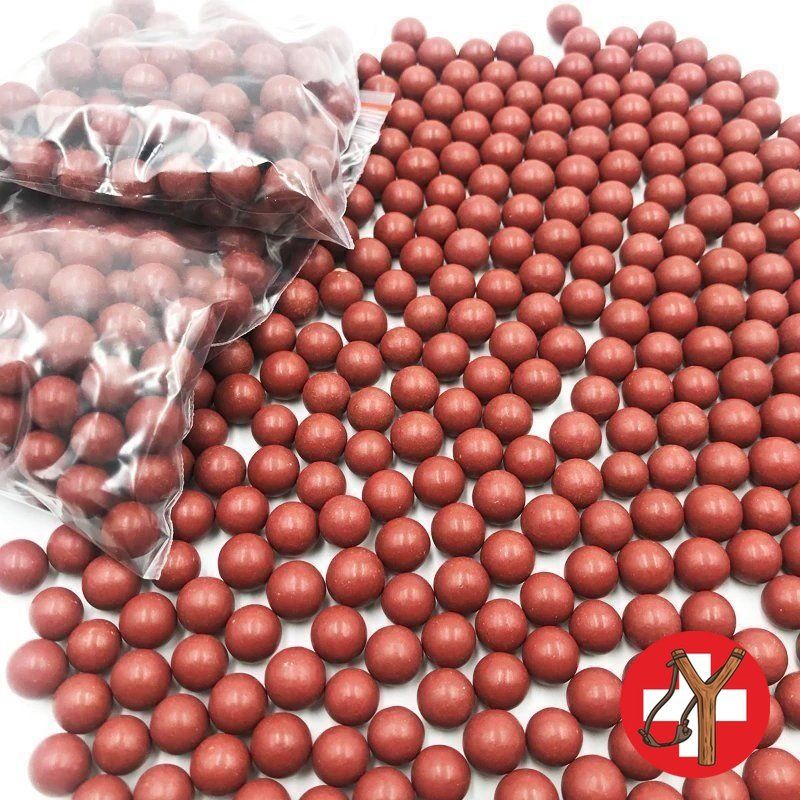 Tiro con l'arco: 100 Stk. Steinschleuder Kugeln – Nuovo (secondo la descrizione) da Tumegl/Tomils venduto da Steinschleuder-Shop