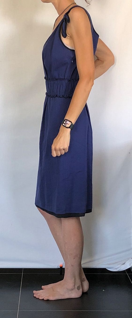 Kleider: Robe sans manches bleu marine cintrée Bruuns Bazaar – Neu (gemäss Beschreibung) aus Coppet von Vanessamode 5