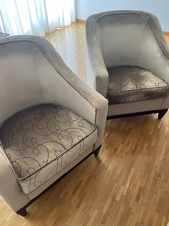 Stühle: Sofa 2 chairs and footstool/storage – Gebraucht aus Genève von dci_5bdp