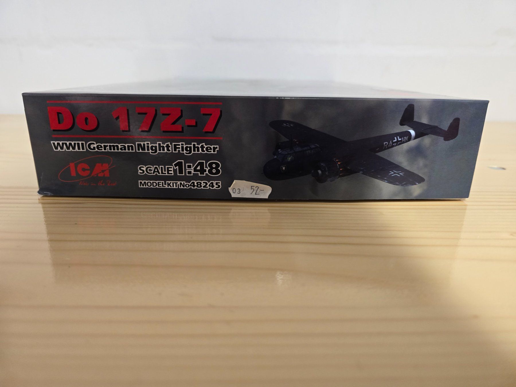 Kit di modellismo & Modellini statici: Bausatz, DO-17 Z-7, 1:48, ICM – Nuovo e nell'imballaggio originale da Bachenbülach venduto da Obi-meow-kenobi 1