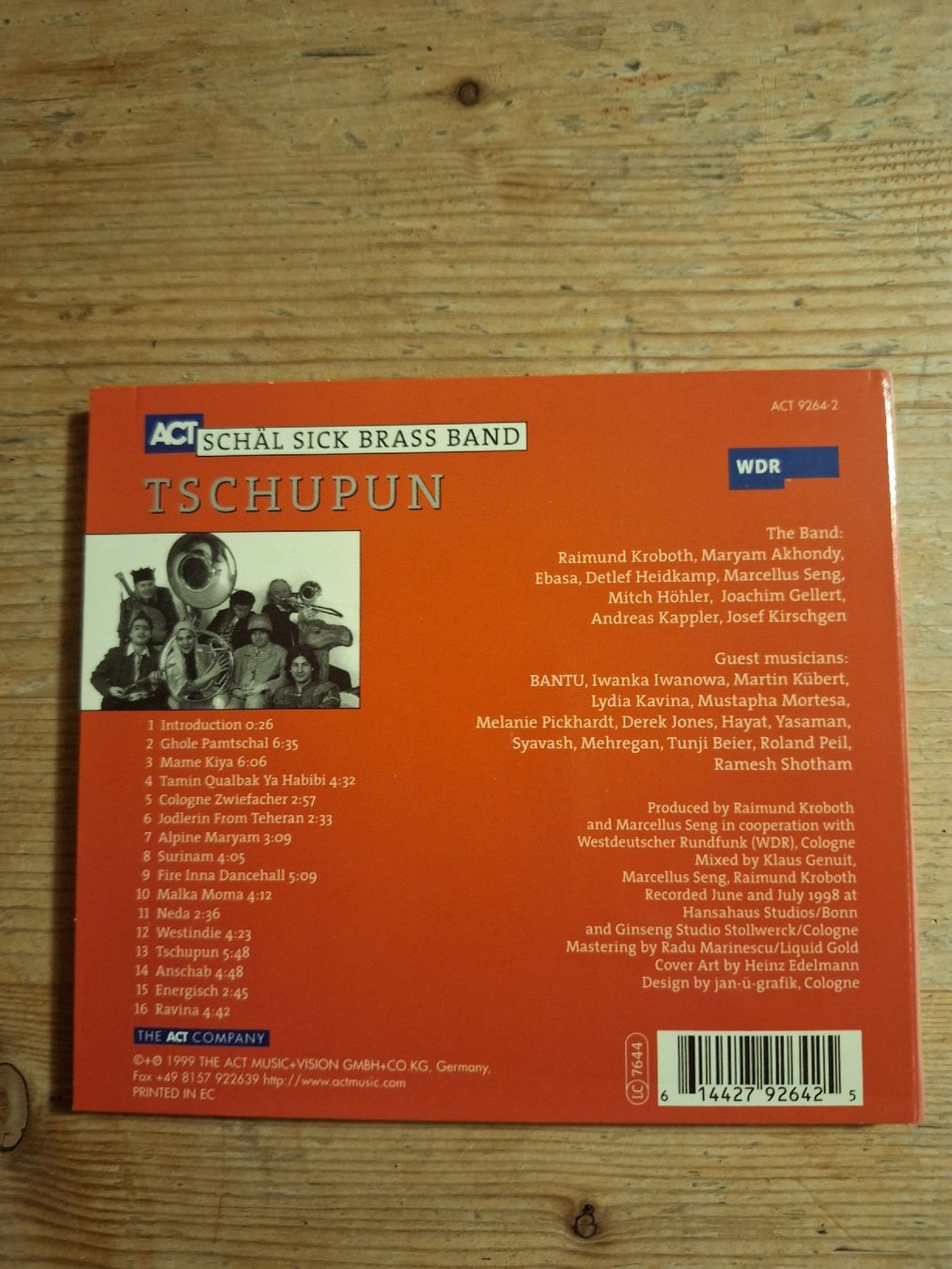 CD: Schäl Sick Brass Band "tschupun" – Usato da Schwarzenburg venduto da Ralfi1 1