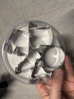 Emporte-pièces biscuit 6 pcs inox neuf thème foot