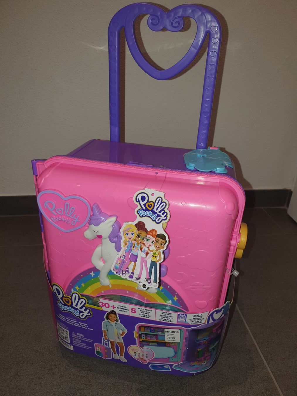 Polly Pocket Giocattoli: Polly Pocket Roll Away Koffer Neu – Nuovo e nell'imballaggio originale da Altendorf venduto da MiriCaj