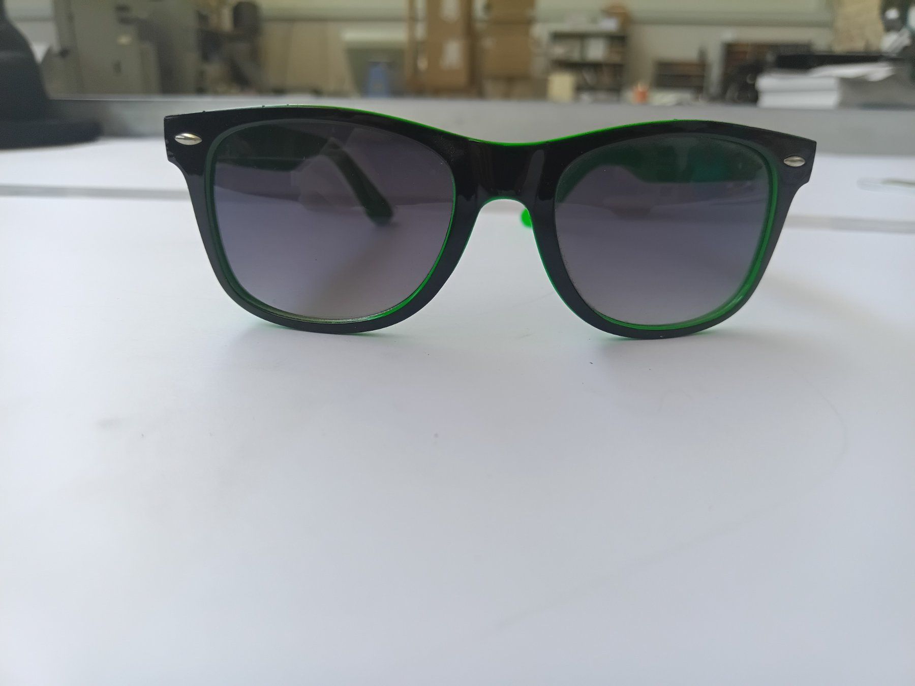 Occhiali & Lenti: Sonnenbrille schwarz/gruen – Nuovo (secondo la descrizione) da Wängi venduto da Ladys_First 3