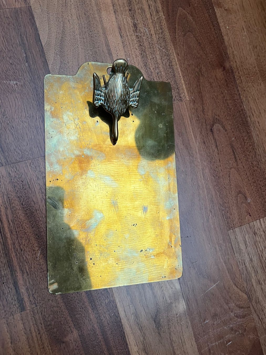 Tutte le decorazioni: Klemmbrett mit Vogelmotiv Messing – Usato da Jona venduto da Sariksa 1