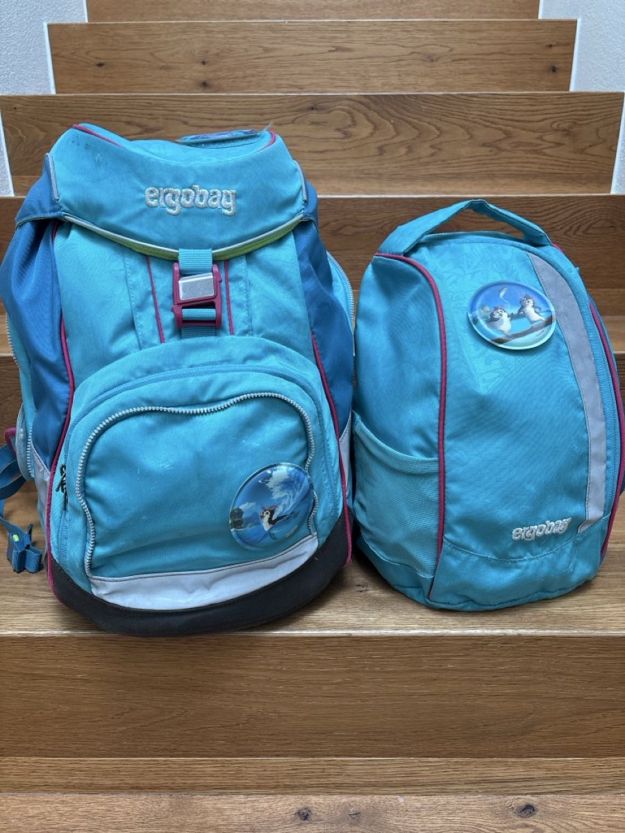 Borse & Zaini: Ergobag Pack Schulrucksack Set türkis - guter Zustand! – Usato da Rothenburg venduto da Ryser1983