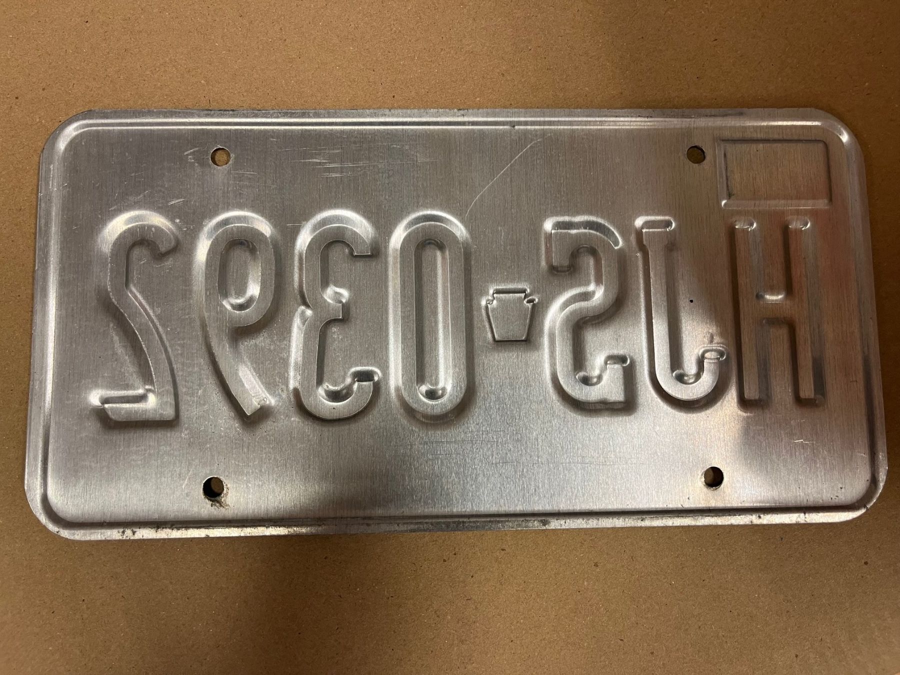 Schilder: Plaque américaine - Pennsylvanie – Gebraucht aus Matran von Bridge-Mania 1