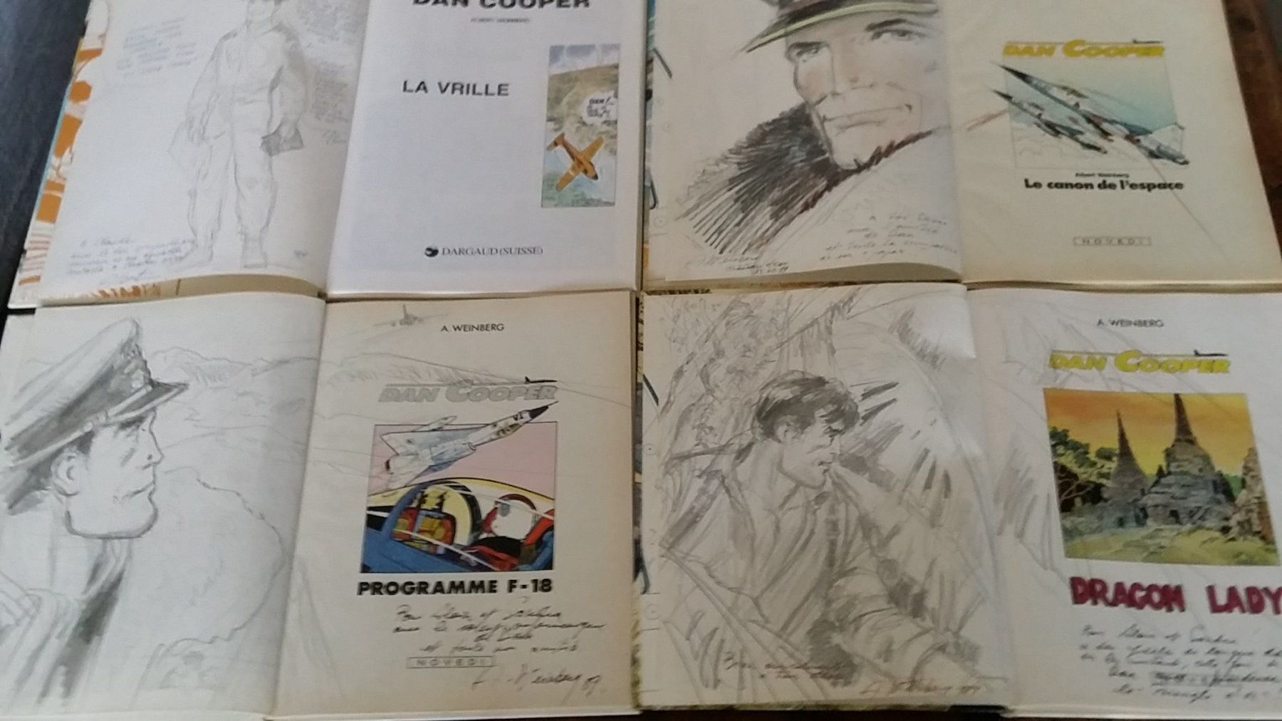 Comics: BD Dan Cooper A. Weinberg signé, dessin original, daté – Gebraucht aus Epagny von Kariba 7