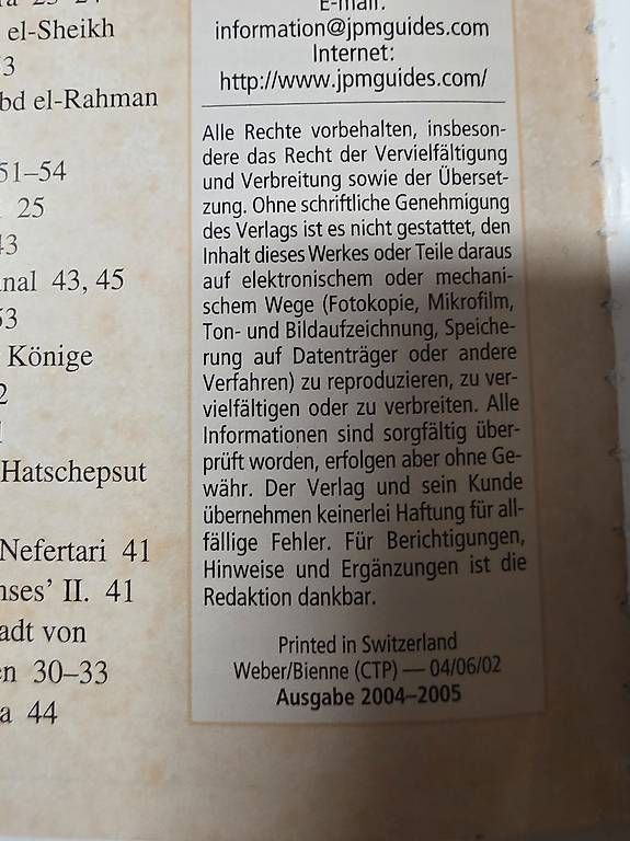 Libri: Reiseführer Ägypten  – Usato da Olten venduto da Missn 2