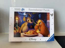 Ravensburger Disney Puzzle 1000 Teile Lady & the Tramp neu