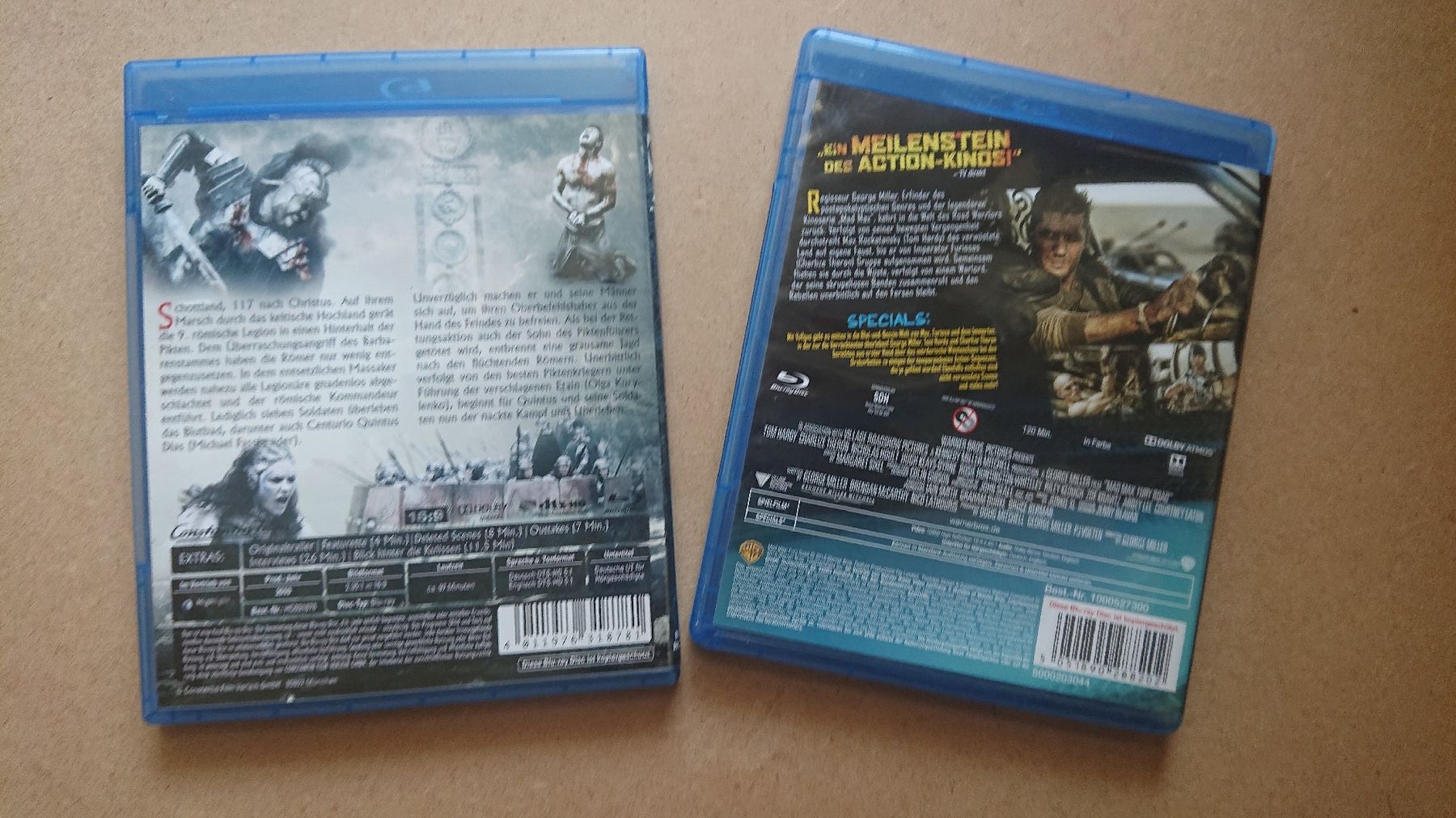 Tutti i DVDs: Centurion und Mad Max Fury Road Blu-ray  – Usato da Chur venduto da FreakofRarity 1