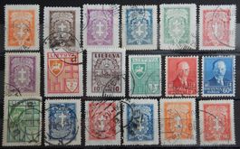 Litauen Lot mit alten Werten VII
