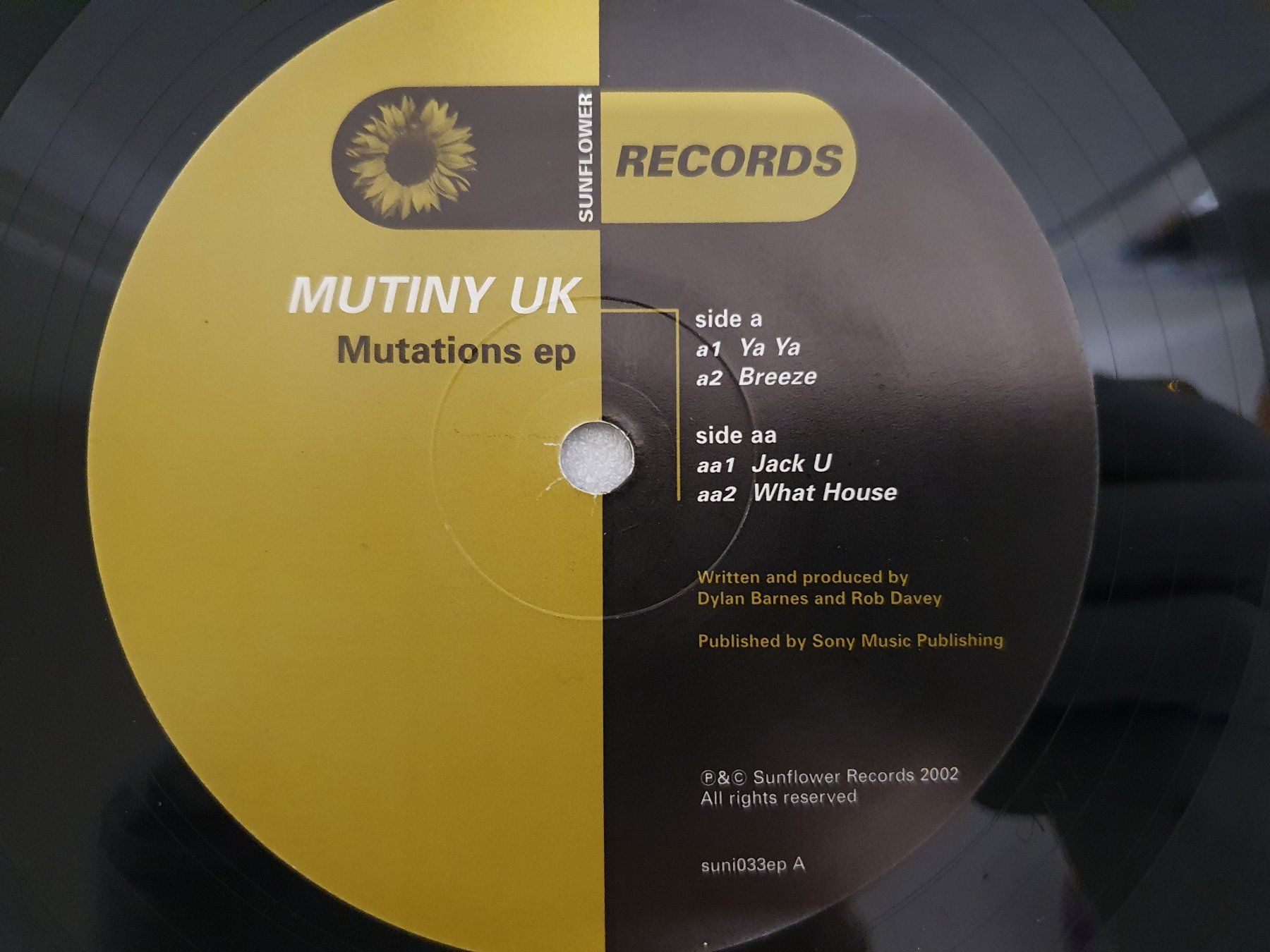 Schallplatten: Mutiny UK – Mutations EP (House) – Gebraucht aus Uster von Vinyl-Leidenschaft 3