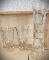 4 Schnapsgläser Irland
