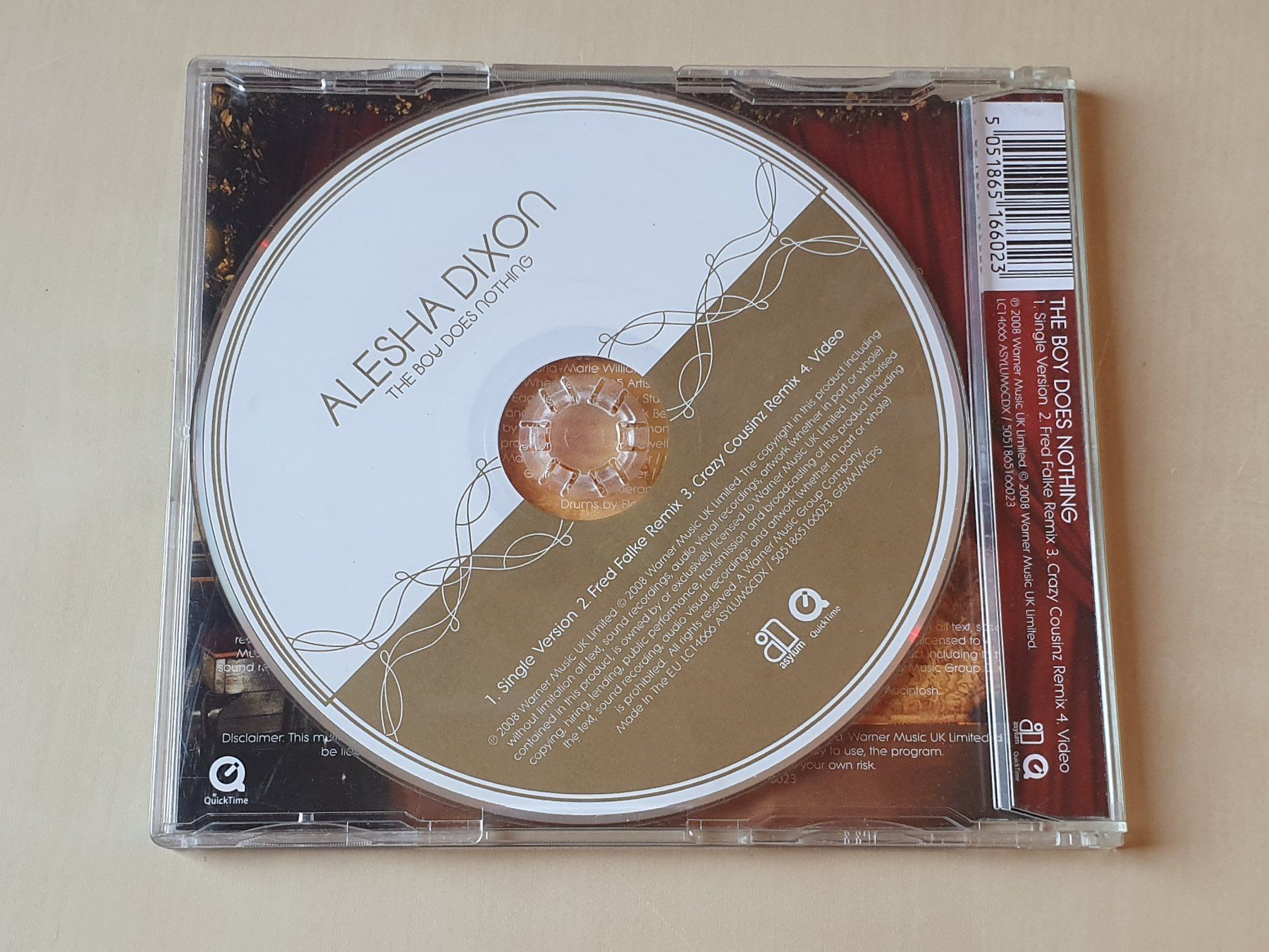 CDs: Alesha Dixon The Boy does nothing – Gebraucht aus Stansstad von collectorsshop 1