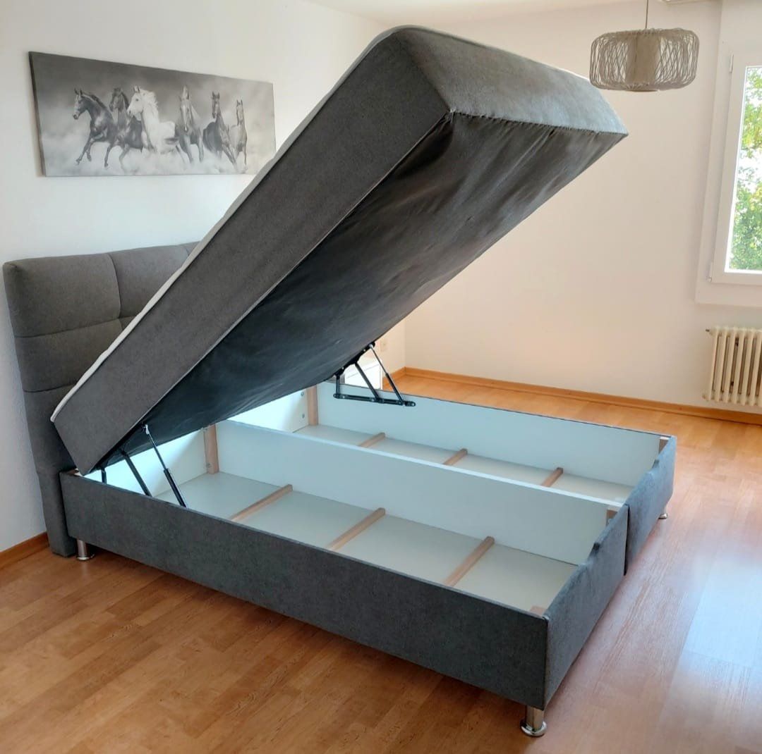 Letti: Boxspringbett mit Bettkasten – Usato da Veltheim AG venduto da cber11 1