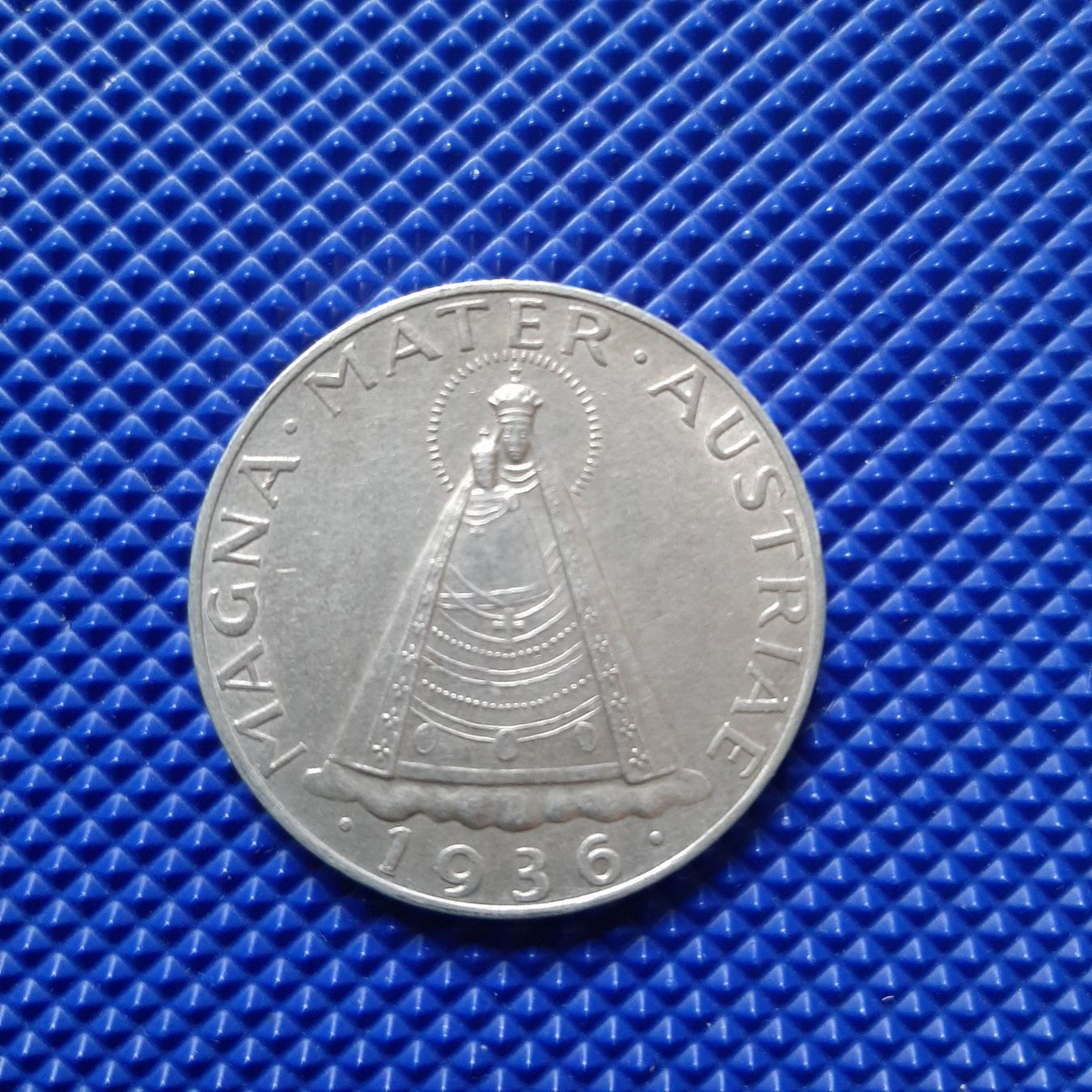 Tutti le monete: Autriche 5 Schlling 1936 Madonna – Usato da Carouge GE venduto da cecob0909