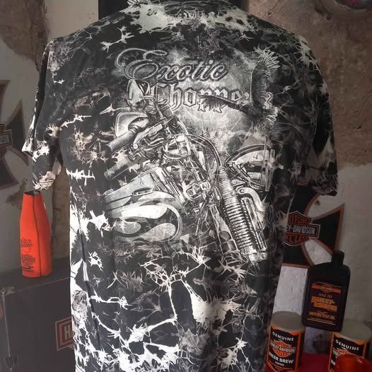 T-shirt: Biker-Shirt Grösse M UNISEX – Usato da Hochwald venduto da motowear-secondhand 3