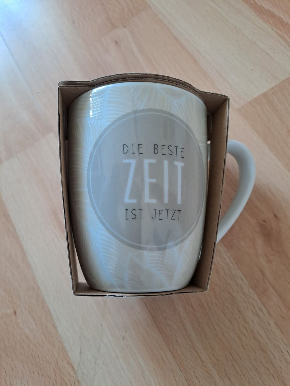 Tazze: Tasse mit Spruch, ca. 250 ml – Nuovo e nell'imballaggio originale da Hombrechtikon venduto da Rada039