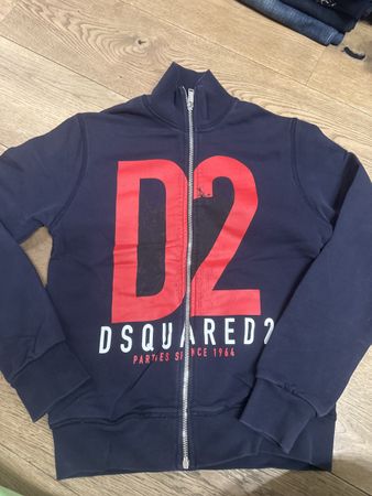 Dsquared2 Veste Zippée Homme Marine et Rouge- Super État!
