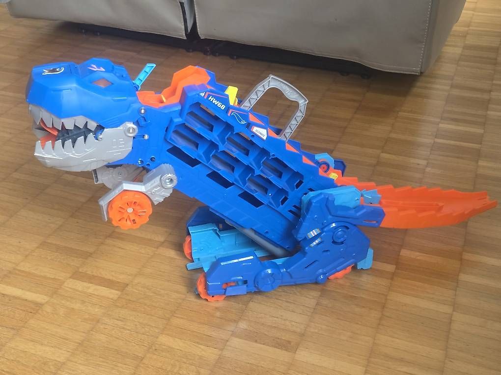Hot Wheels Giocattoli: Hot Wheels Dinosauro T-Rex – Usato da Ascona venduto da DrCaffeina 2
