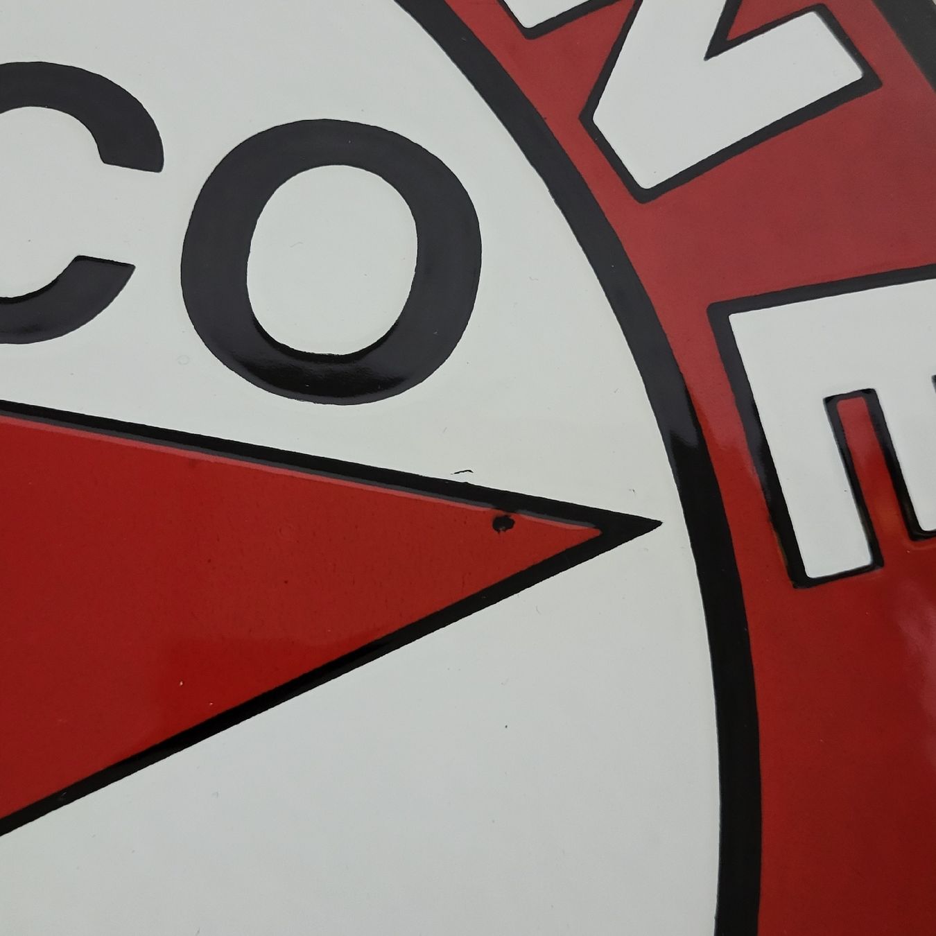 Insegne: Emailschild Texaco – Usato da Zürich venduto da timbuktu03 2