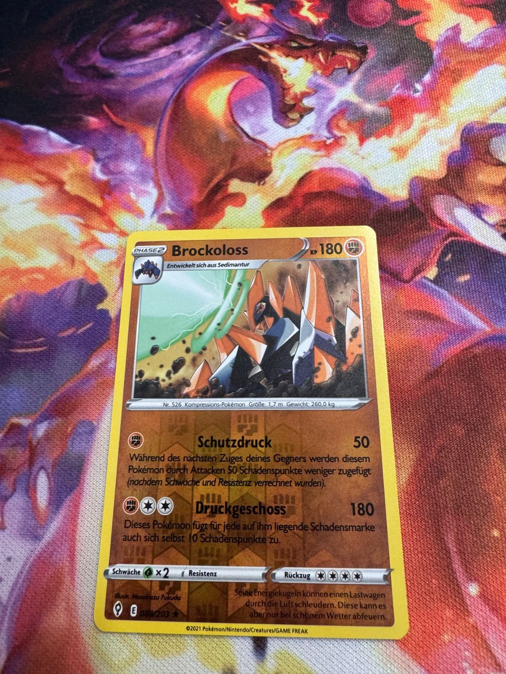 Pokémon Carte collezionabili: Brockoloss (EVS 088) / Reverse Holo / Drachenwandel – Nuovo (secondo la descrizione) da Bülach venduto da CherryBlu